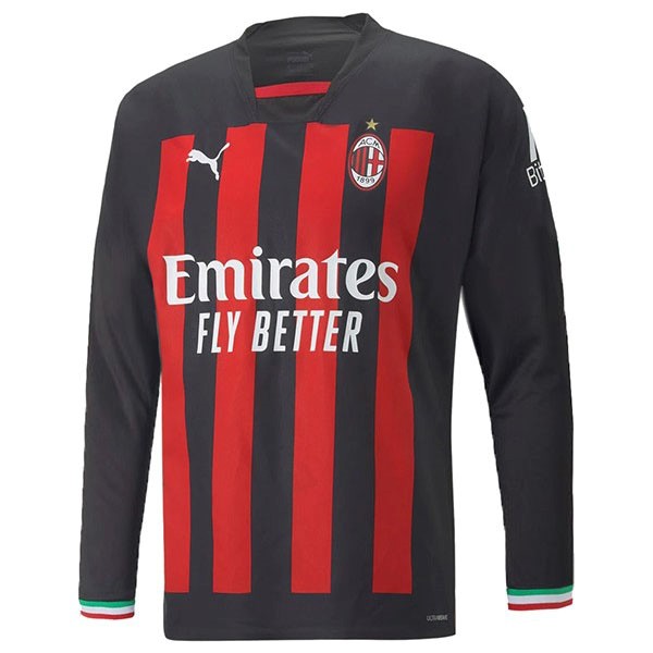 Tailandia Camiseta AC Milan 1ª ML 2022-2023